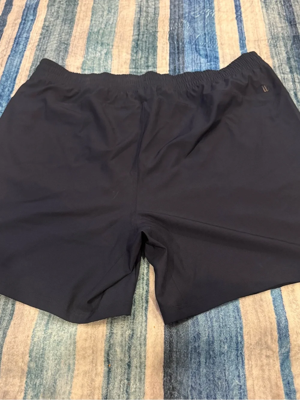 Men's Athletic Shorts — Navy Quick-Dry Performance